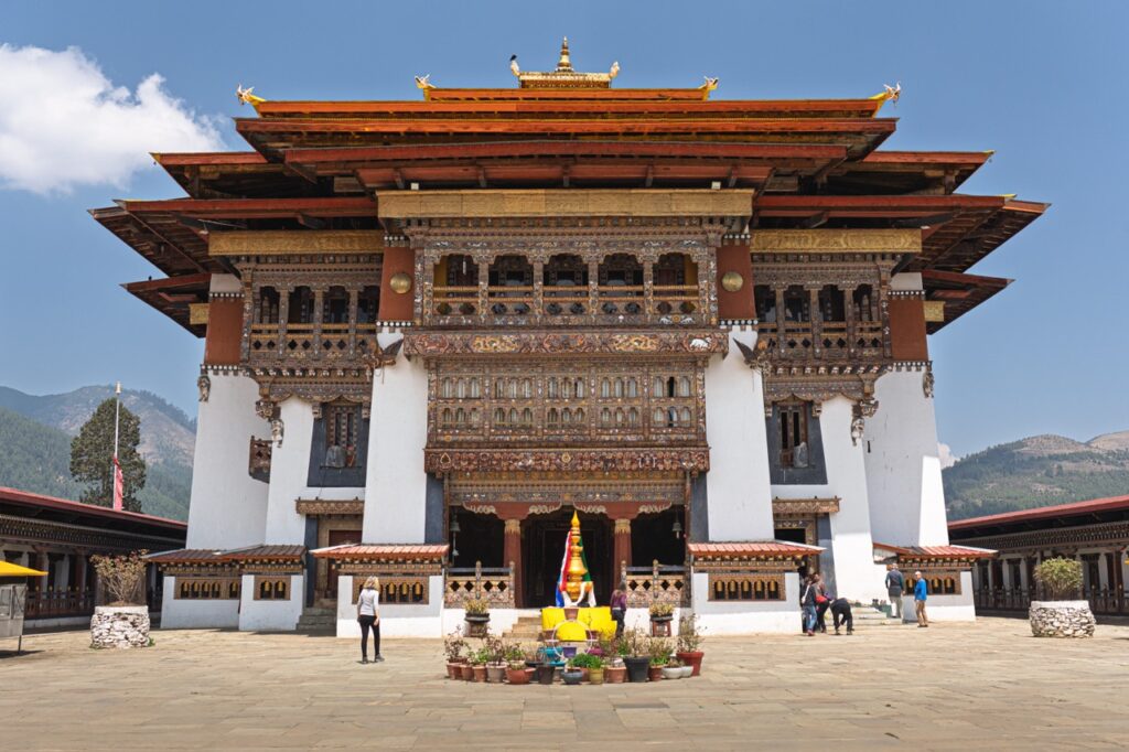 Monasterio Gangteng (Gangtey Gonpa) en Bhutan