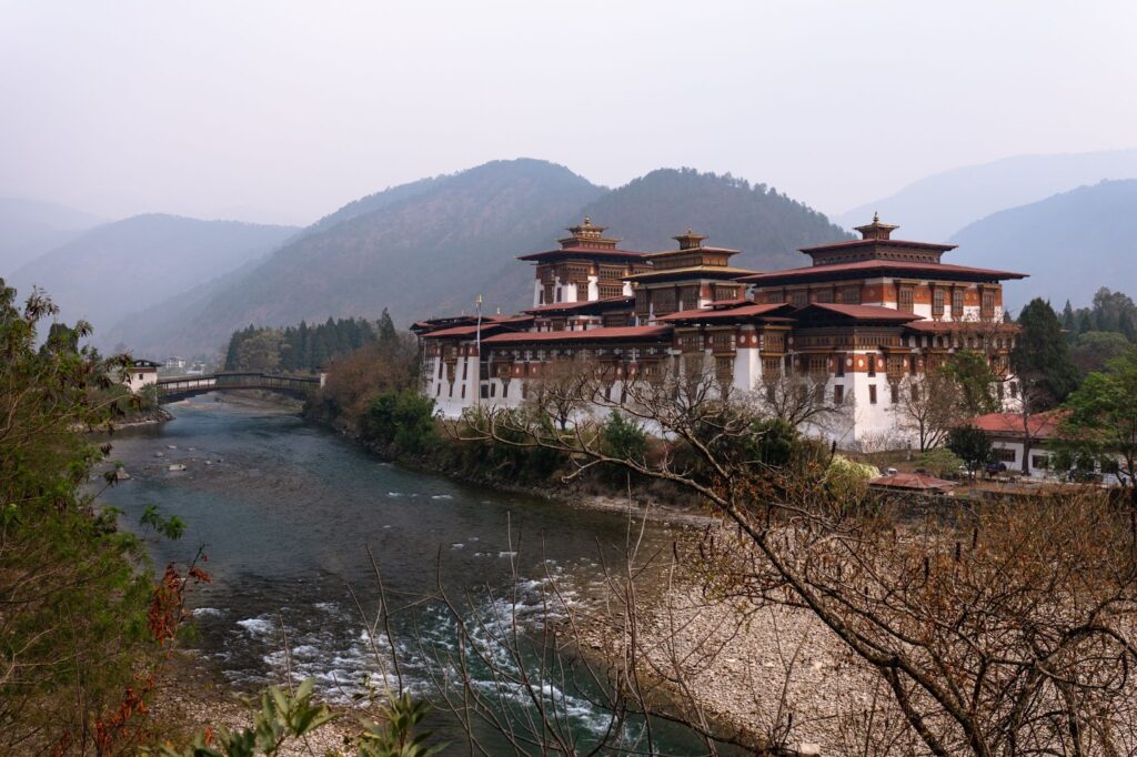Dzong de Punakha en Bhutan