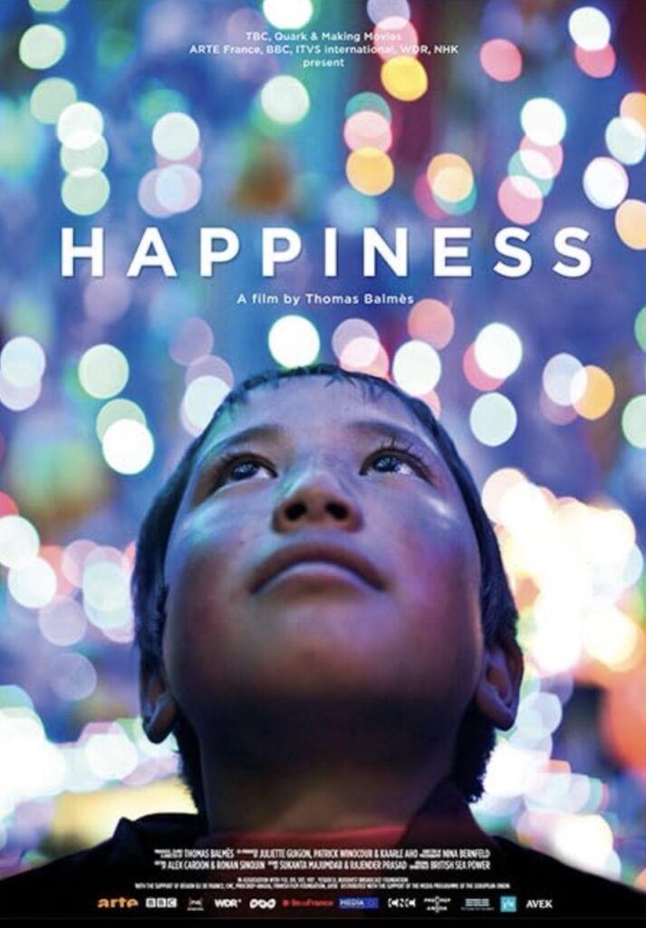 Portada de la película documental Happiness